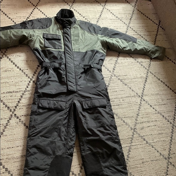 BNWOT Men’s Premium Thermo Riding Suit Green and Black by FirstGear - Picture 1 of 16